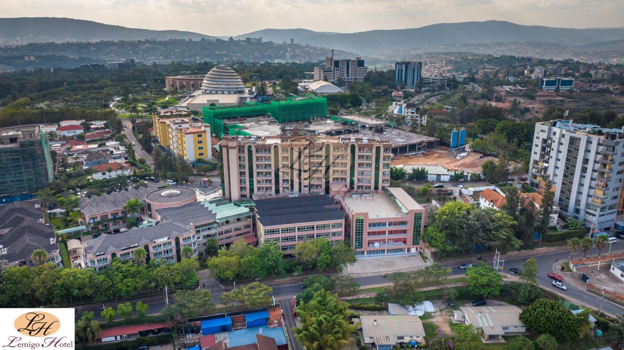 Lemigo Hotel Кигали Экстерьер фото